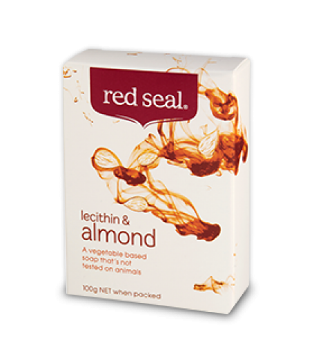 Red Seal卵磷脂甜杏仁天然手工皂 100g 